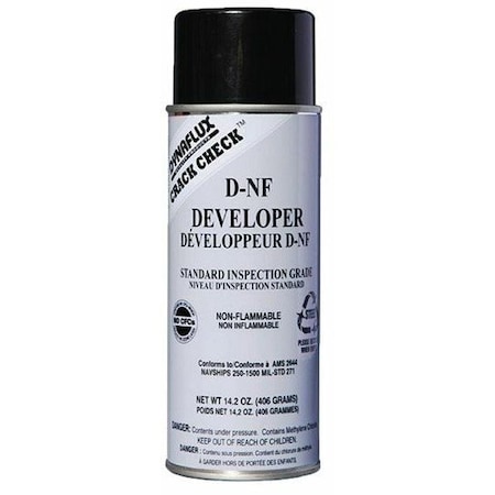 Dynaflux Crack Check Nuclear Penetrant Inspection, Type: Developer - Form D, Size: 16 oz DF315-16